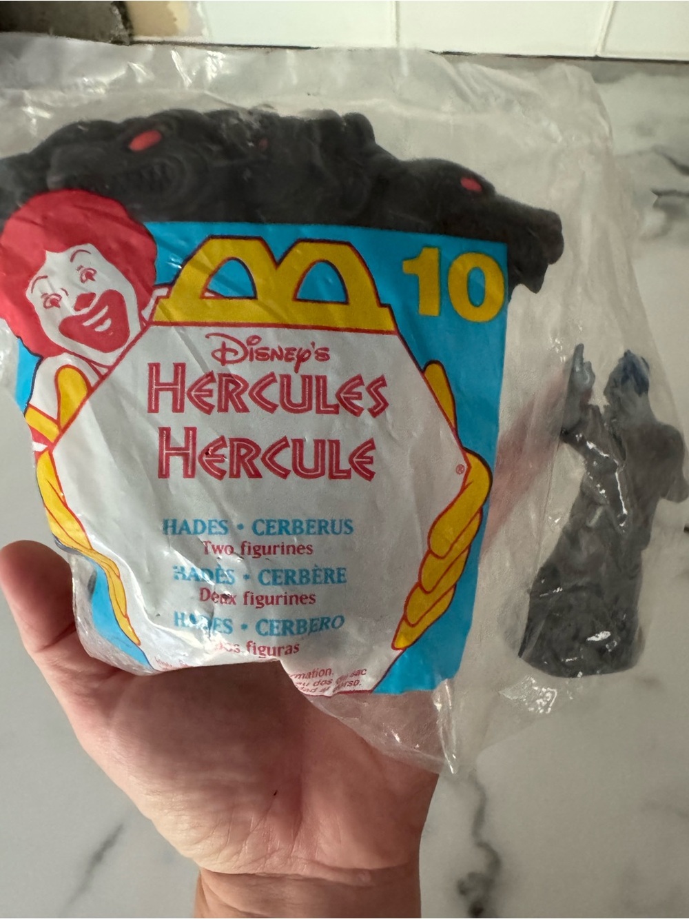 McDonald’s Hercules Hades Toy Unopened - Picture 4 of 4